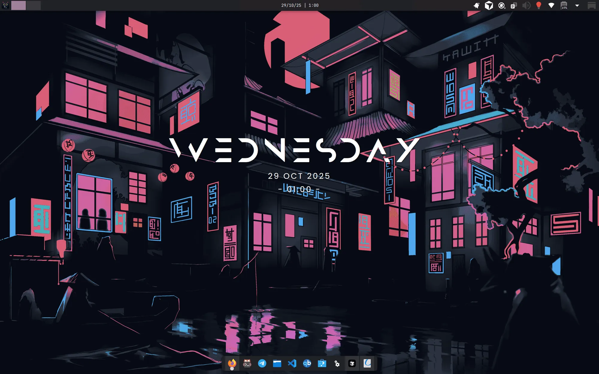 Fedora KDE Plasma 6 minimal desktop setup